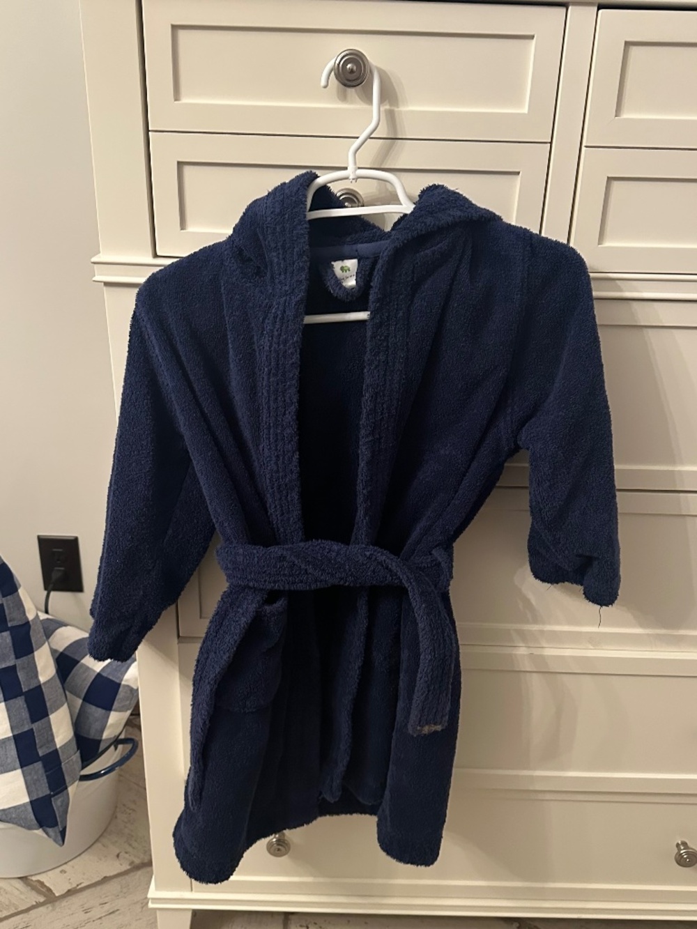 Linum Kid's Hooded Robe